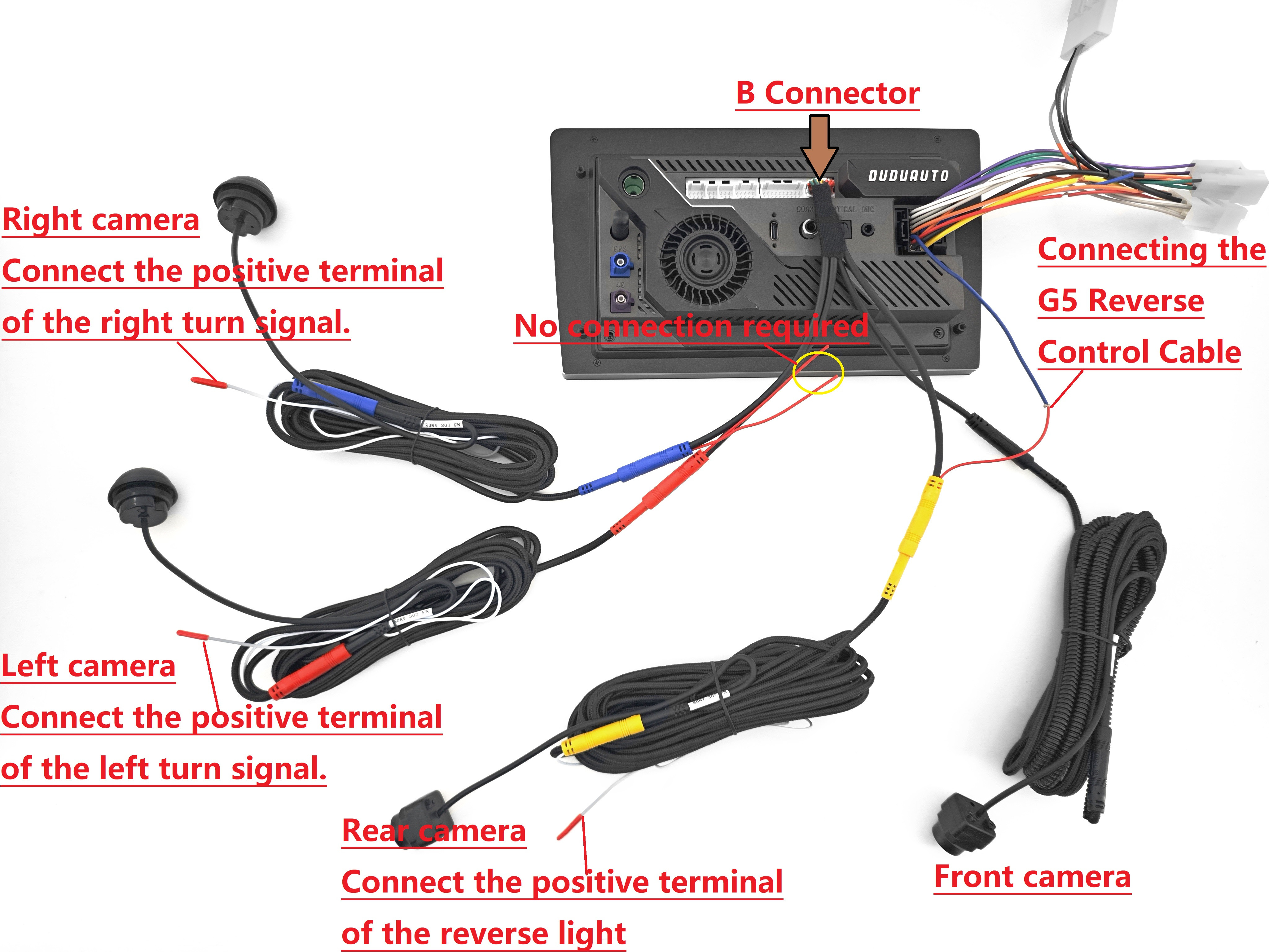 Dudu 360 cameras installation instructions? - DUDUAUTO