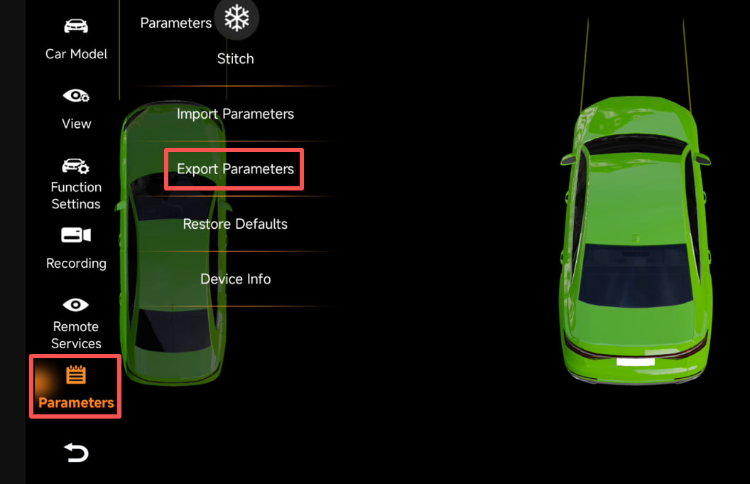 New 360 App won't remember the calibrated value. - DUDUAUTO